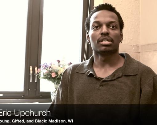 A still from the video of organizers speaking about the Madison teach-in