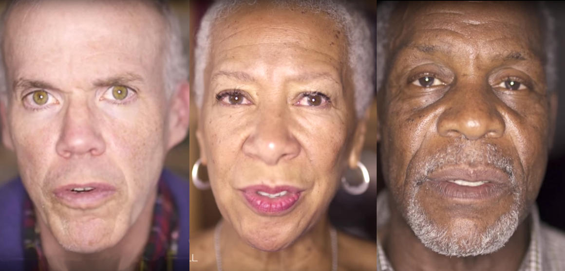 Bill McKibben, Angela Glover Blackwell, Danny Glover 